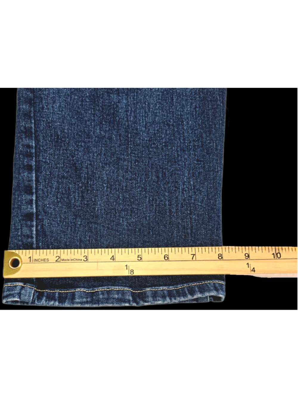 Gloria Vanderbilt Amanda Jeans Womens 16W Blue Stretch Denim High Rise Tapered - Picture 10 of 12